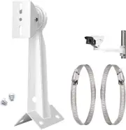 Corner Pole Mounting Bracket for Security Camera, Universal Wall Corner Mounting