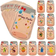 Easter Cards | 24 Pack Happy Easter Cards Kit Funny Easter Cards - Easter Eggs Note Card Colorful Easter Postcards, Greeting Cards for Client Family Students
