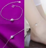 1 PC Solid Silver Chain Anklet Foot Ankle Bracelet Girls Women Jewelry #125