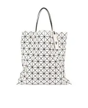 geometric tote bag One size White