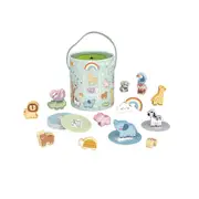 Tooky Toy Animal Shape Touch & Match Toy Box Bucket Kids/Children Playset 3+