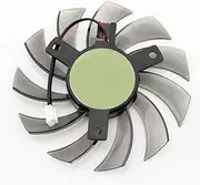 Graphic Card Cooling Fan Fit for GIGABYTE GTX 460 465 560 Ti 580 650 750Ti GT440 GT610 GT730 HD 6850 Graphic Card Cooling Fan(Color:B)