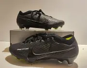 Size 6.5 - Nike Zoom Mercurial Vapor 15 Elite FG Black Dark Smoke Gray