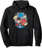 [DC Comics] DC Super Friends Wham Pow Boom Pullover Hoodie