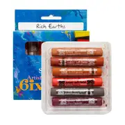 Art Spectrum Standard Pastel Six Pack Rich Earths