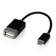 Alogic 15cm USB 2.0 Type B Micro to A OTG AdapterMale Female Adapters & Converters - USB2-MCAB-ADP