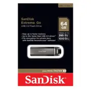 SanDisk Extreme GO 64GB USB 3.2 Flash Drive Read 395 MB/S Write 100MB/s -UK