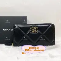 在飛比找蝦皮購物優惠-二手精品 CHANEL香奈兒 AP1063 19系列 黑色 