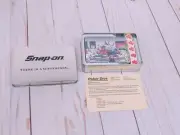 Snap On Poker Dice Game Playing Cards Set In Case New Snap-on
