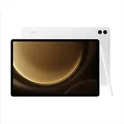 [Samsung] Galaxy Tab S9 FE+ Plus 12.4” 256GB Android Tablet, Long Battery Life, Powerful Processor, S Pen, 8MP Camera, Lightweight Durable Design, Expandable Storage, US Version, 2023, Silver