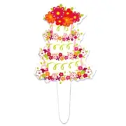 New Cake Toppers Wedding Cake Cupcake Picks One Dozen