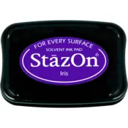Tsukineko StazOn Solvent ink pad : Iris (SZ-11)