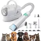 Pet Grooming Vacuum Kit for Dogs Cats, Uproot Cleaner Pro Pet Hair Remover