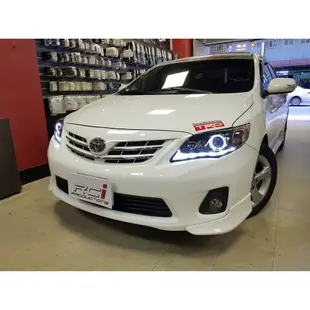 TOYOTA ALTIS 10.5代 日行燈 DRL LED 光圈 魚眼大燈組