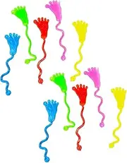 Sticky Foot Toy Bulk - Foot Shape Stretchy Sticky Fidget Toys | Kids Party Bag Fillers | 10X Twisty Fidget Toy | Elastic Pinching Game for Birthday Goodie Bag Stuffers, Classroom Prizes