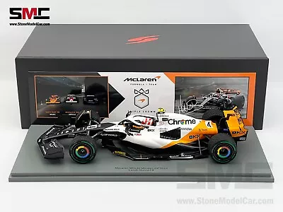 McLaren F1 MCL60 #4 Lando Norris 9th Monaco GP 2023 Triple Crown 1:18 Spark