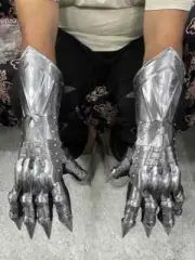 Medieval Nazgul Gloves Gauntlet Guard Armor Knight Larp Halloween Gauntlet pair