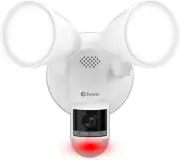 Swann 4K Ultra HD Security Floodlight Camera with 2-Way Audio, Microphone & S...