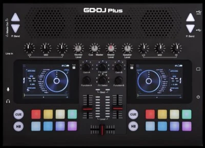 [new] GODJ PLUS-B Portable DJ Equipment Full Digital Speaker BLACK English