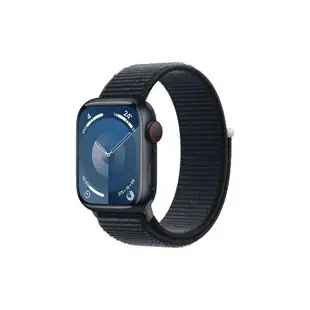 Apple Watch S9 LTE 45mm 鋁金屬錶殼配運動錶環