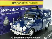 MORRIS MINOR MODEL VAN POLICE WEST RIDING 1:43 CORGI VANGUARDS ATLAS CAR K8