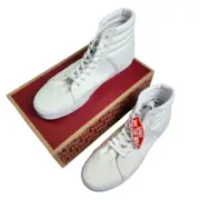 Size 13 - VANS Sk8- High True White