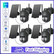 ieGeek Wireless Outdoor Solar Security Camera Home Wifi Battery PTZ CCTV IR Cam