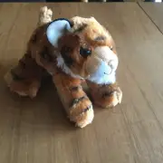 Wild Republic Tiger Plush Stuffed Animal 10 Inch Nose to Tail NWT