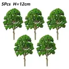 5X Tree Model Train Railroad Diorama Scenery Park Landscape DIY HO OO Scale Part