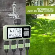 Garden Smart 4 Out Irrigation Timer Four Independent Interfaces for Garden Tool