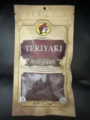 Buc-ees Teriyaki Beef Jerky 4oz Bag