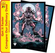 ULTRA PRO MTG Innistrad Midnight Hunt 100ct Deck Protector Sleeves Storm-Charged