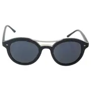 Giorgio Armani Giorgio Armani AR 8007 5001/R5 Frames of Life - Matte Black/Azure by Giorgio Armani for Unisex - 46-21-140 mm Sunglasses