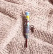 Handmade Polymer Clay He Is Risen Cross Crochet Hook Ergonomic