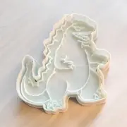 Godzilla Cookie Cutter Pastry Fondant Dough