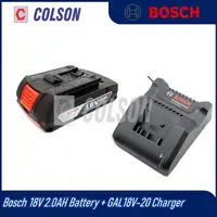 在飛比找蝦皮購物優惠-Colson Bosch 18V 2.0Ah電池+博世18V