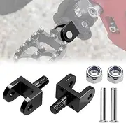 2pcs Foot Pegs Holder for Sur Ron Light Bee X and S Segway X160 X260 Honda CRF150F 03-19 CRF230F 03-19,CNC Aluminum Anti-rust Durable Foot Peg Clamps,Widen and Thicken Foot Peg Bracket