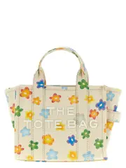 [Marc Jacobs] Marc Jacobs-The Wild Daisy Canvas Small Tote Borse A Mano Multicolor-Donna OS