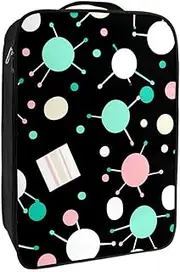 [YTYVAGT] Shoe Bags for Travel,Travel Shoe Bags for Packing,Shoe Travel Bag,Black White Wave Dot Pattern