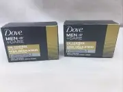 Dove Men + Care Body & Face Bar Soap Oil Control 4oz Lot of 2 Bars