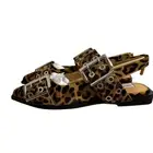 Steve Madden Graya Flat Women's Size 6 Leopard Print Fur Buckle Mules New