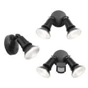 Comet Flood Light Adjustable /2Lt 5000k in Black