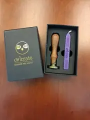 Owlcrate Wax Seal Kit Book With Heart