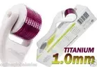 Derma Micro Skin Roller White 1.0mm Anti-aging, Wrinkles, Acne, Beard (540 Pins)