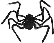 Giant Spider Decoration, Halloween Spider Gaint Hairy Spider, Halloween Decorations Outdoor Large Spider Props, Fake Spiders Scary Decorations for Patio, Yard, Garden (90cm)