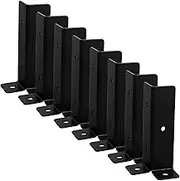 ERINGOGO DIY Pergola Brackets 8pcs Wooden Post Bracket Caps Post Deck Support Base for Outdoor Garden Use