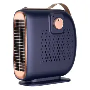 Mini Desktop Heater Dual-use Hot Fan Household Small Household Desktop Heater Portable Office Vertical And Horizontal He