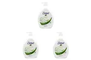3x Dove 1000ml Body Wash Moisturising Liquid Bath Soap Cucumber Green Tea Scent