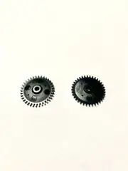 Cuckoo Clock Parts- Movement Regula 34 - 8 days plastic drive wheel ( Set Of 2 )