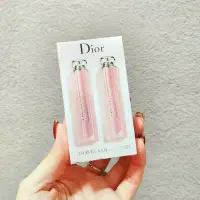 在飛比找Yahoo!奇摩拍賣優惠-限時特賣 Dior 迪奧變色潤唇膏2件套 癮誘粉漾潤唇膏3.